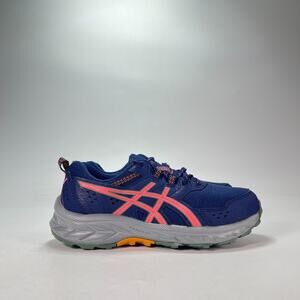 ASICS Gel-Venture 9 Navy Blue Pink Running Trail Shoes 1012B314 Women's Size 6